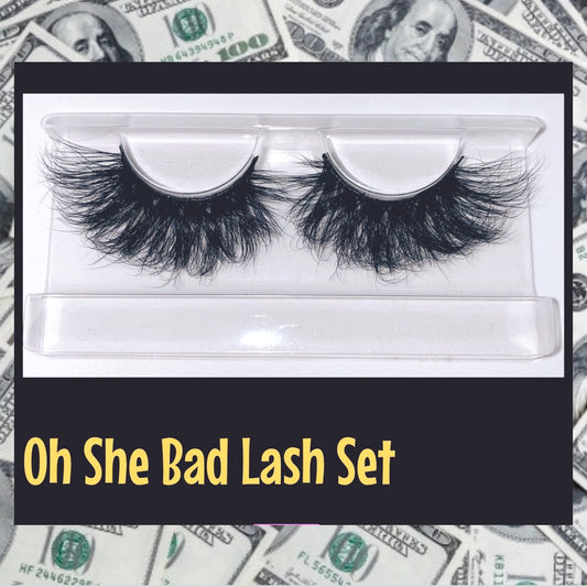 "Oh She's Bad!" Lash Set